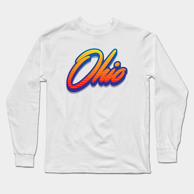 Ohio Long Sleeve T-Shirt by Pnolpinot